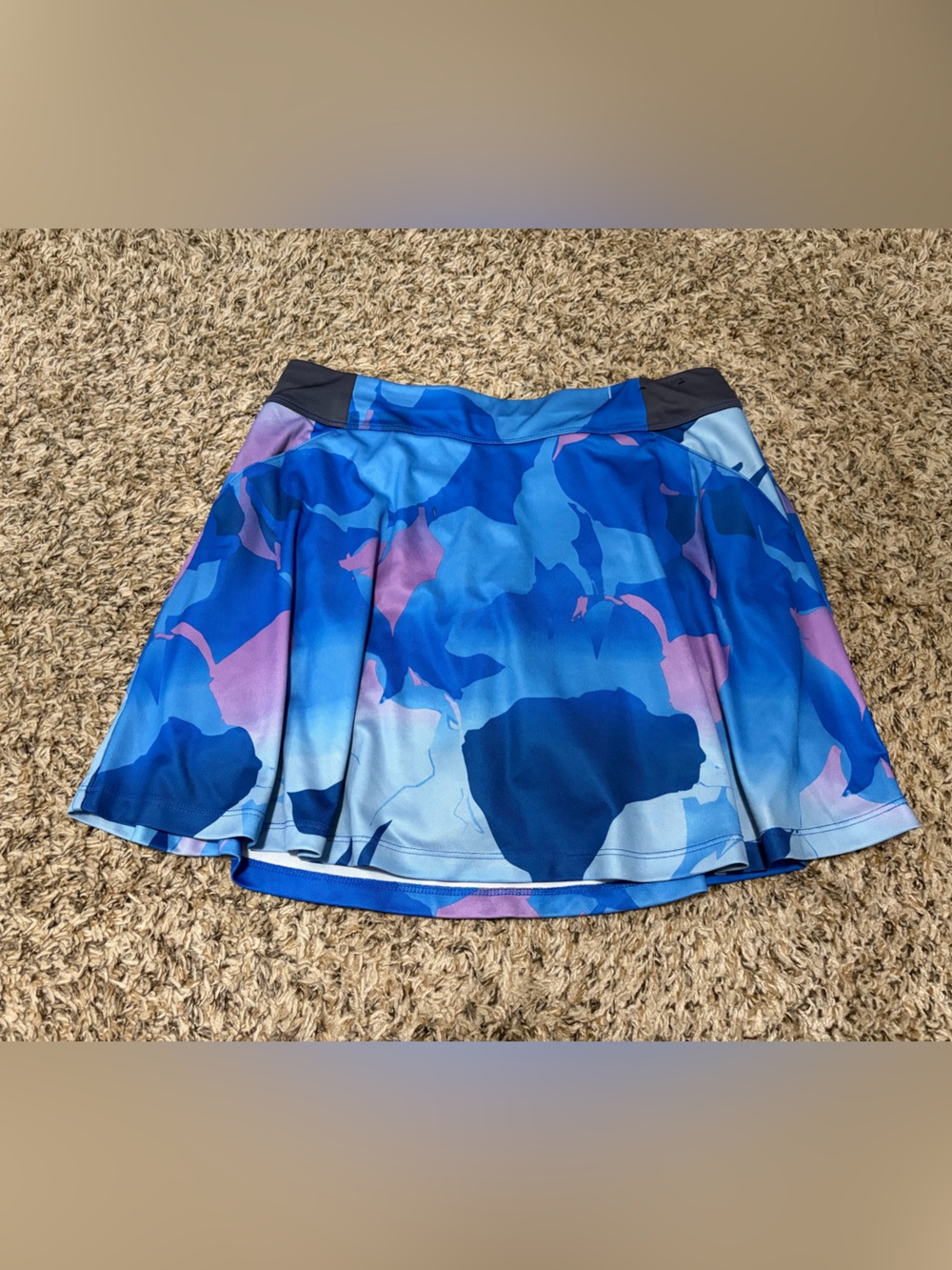 Callaway Blue and Pink Camo Athletic Skort
